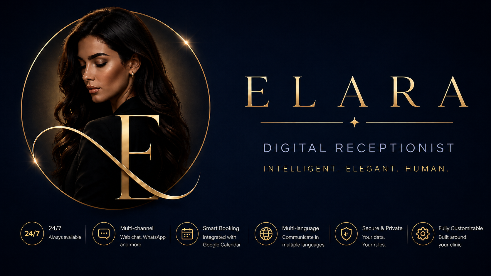 Elara, the digital AI receptionist for clinics